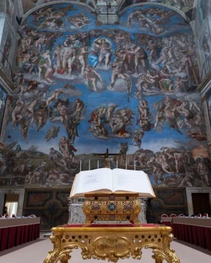 La Capilla Sixtina recibe al cónclave